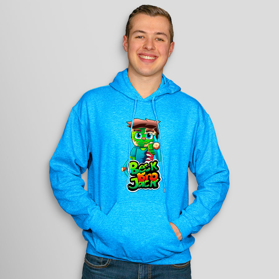Blue Hoodie (BEFORE ORDERING check BeckBroMom Note for sizing!)