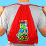 Drawstring Bag Red