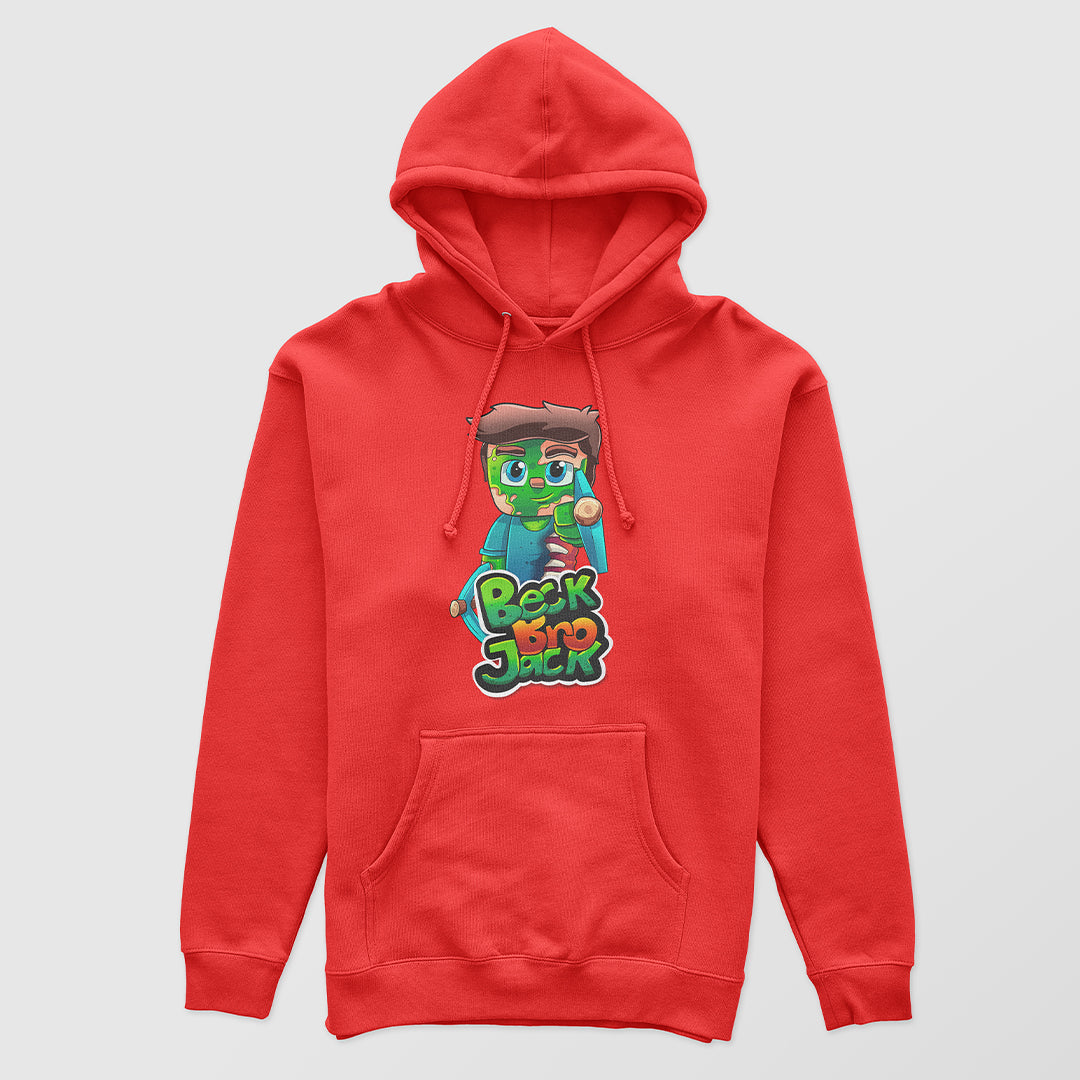 Red rick and online morty hoodie