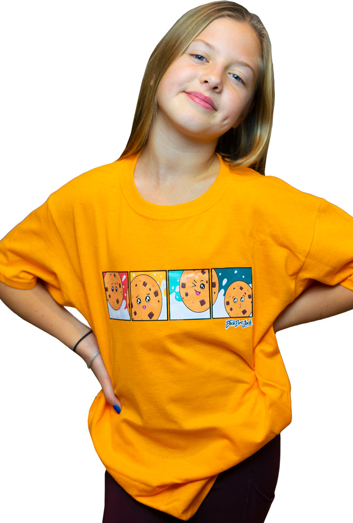 Orange Milk & Cookies T-shirt