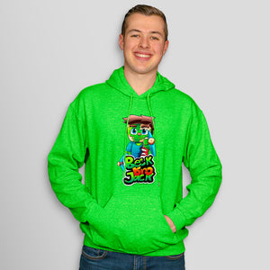 Green Hoodie (BEFORE ORDERING check BeckBroMom Note for sizing!)
