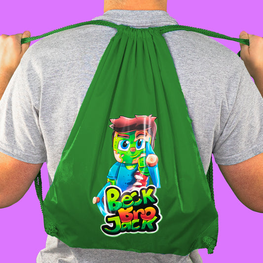 Drawstring Bag Green