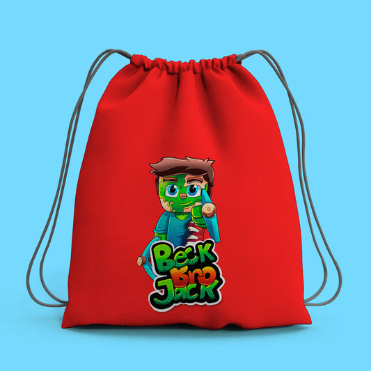 Drawstring Bag Red