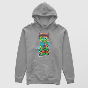 Gray Hoodie (BEFORE ORDERING check BeckBroMom Note for sizing!)