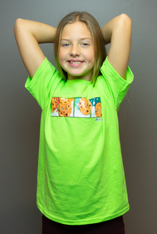 Lime Green Milk & Cookies T-shirt