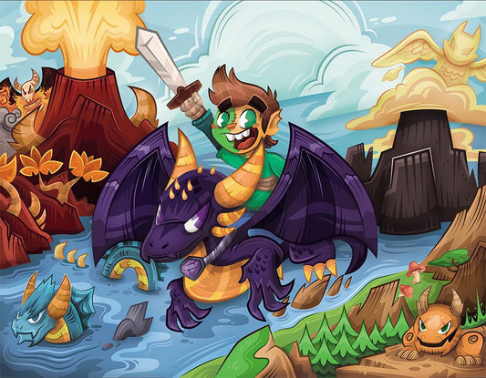 World Of Dragons Poster